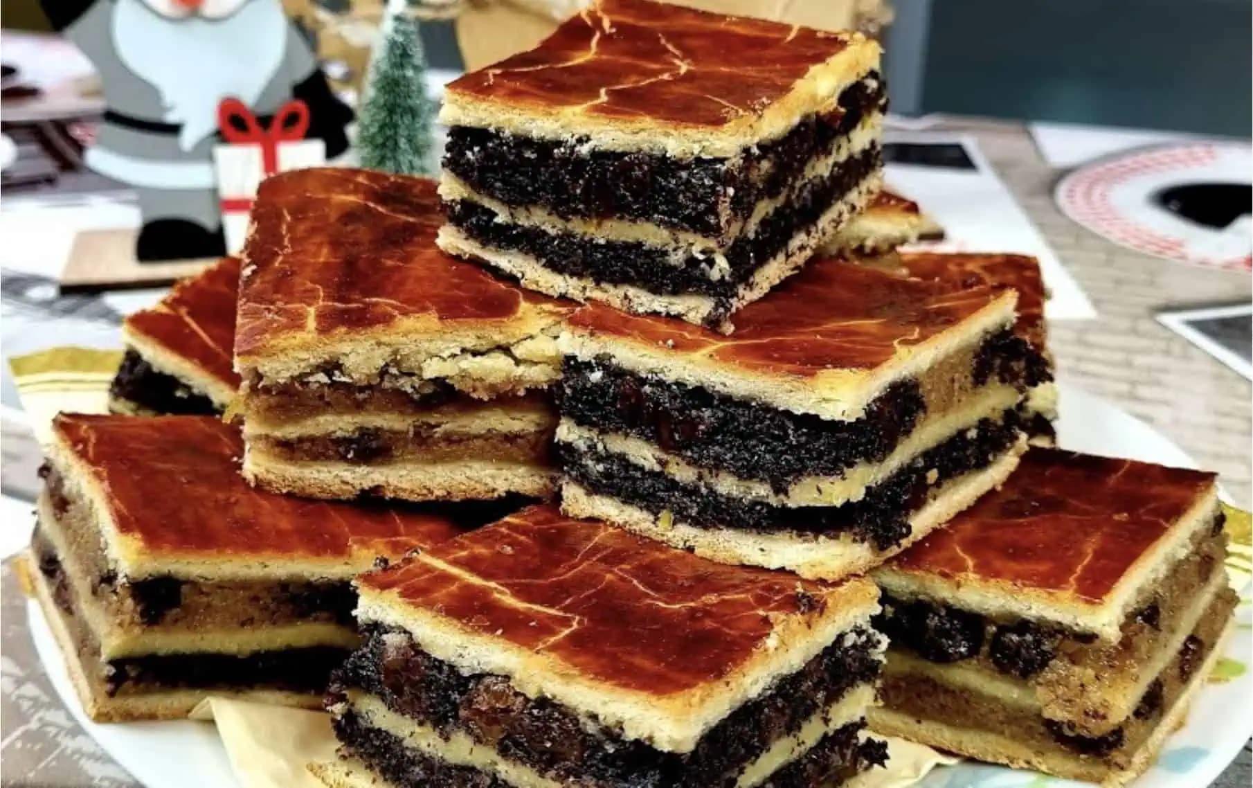 Makové a orechové rezy, ktoré chutia ako ZÁVIN: Krehké cesto a VEĽA, veľa plnky!