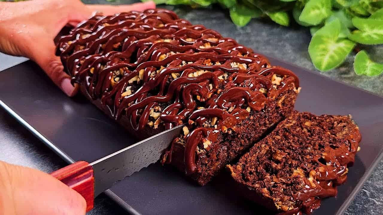 Vezmite ovsené vločky, kakao, 2 banány a urobte tento úžasný dezert! Bez múky, Bez cukru a Bez masla!