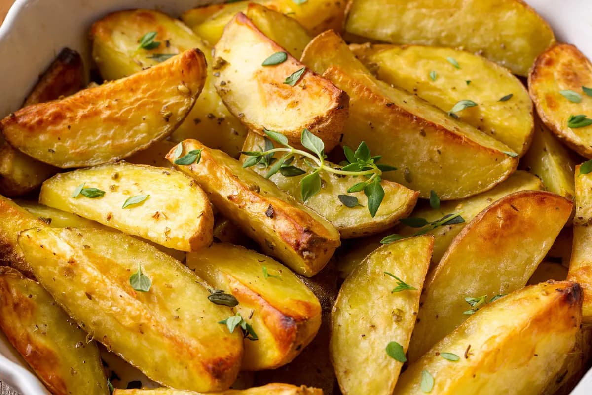 Zemiaky polejem a vložím do rúry: Tak chutné, že ich môžete jesť aj bez rezňa!