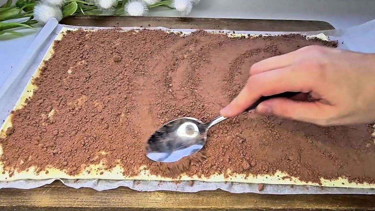 Máte doma lístkové cesto a kakao? Najjednoduchší a najchutnejší dezert za 7 minút!