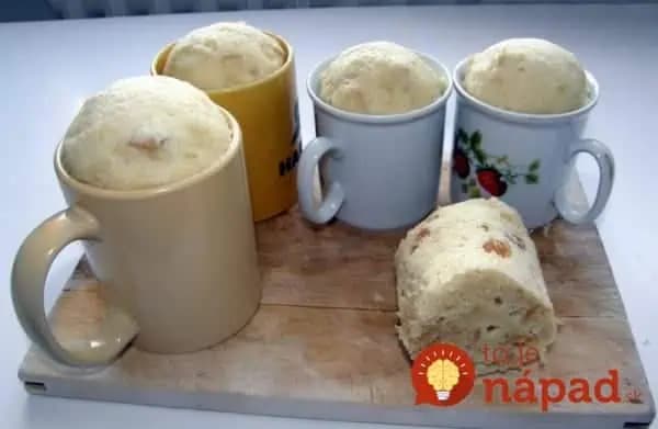 Hrnčekové knedle zo starších rožkov: Výborné a hotové hneď- kysnuté knedle už nerobím!
