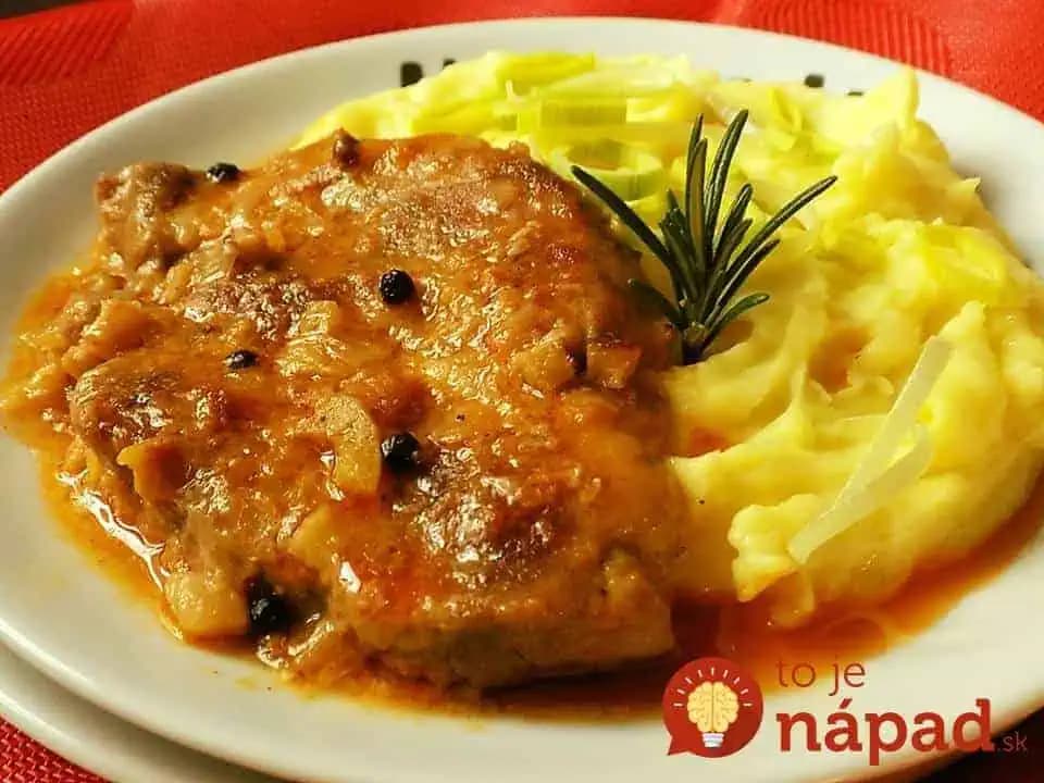 Prírodný bravčový plátok na horčici a cesnaku: Kto chce rýchly a fantasticky chutný obed, nech sa drží tohoto receptu!