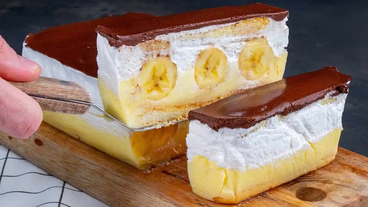 Dokonalý banánový KRÉMEŠ, ktorý pripravíte bez pečenia: Musím sa podeliť o tento luxusný recept, robím ho každý víkend!
