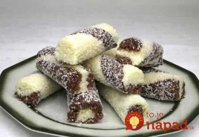 Kokosové tyčinky pre návštevy: Výborné a hlavne bez pečenia – vydržia vám celý týždeň!