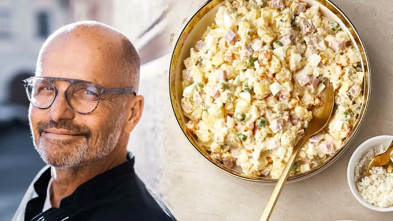 Vianočný šalát podľa Zdeňka Pohlreicha: Slávny šéfkuchár pridáva aj jednu špeciálnu prísadu!