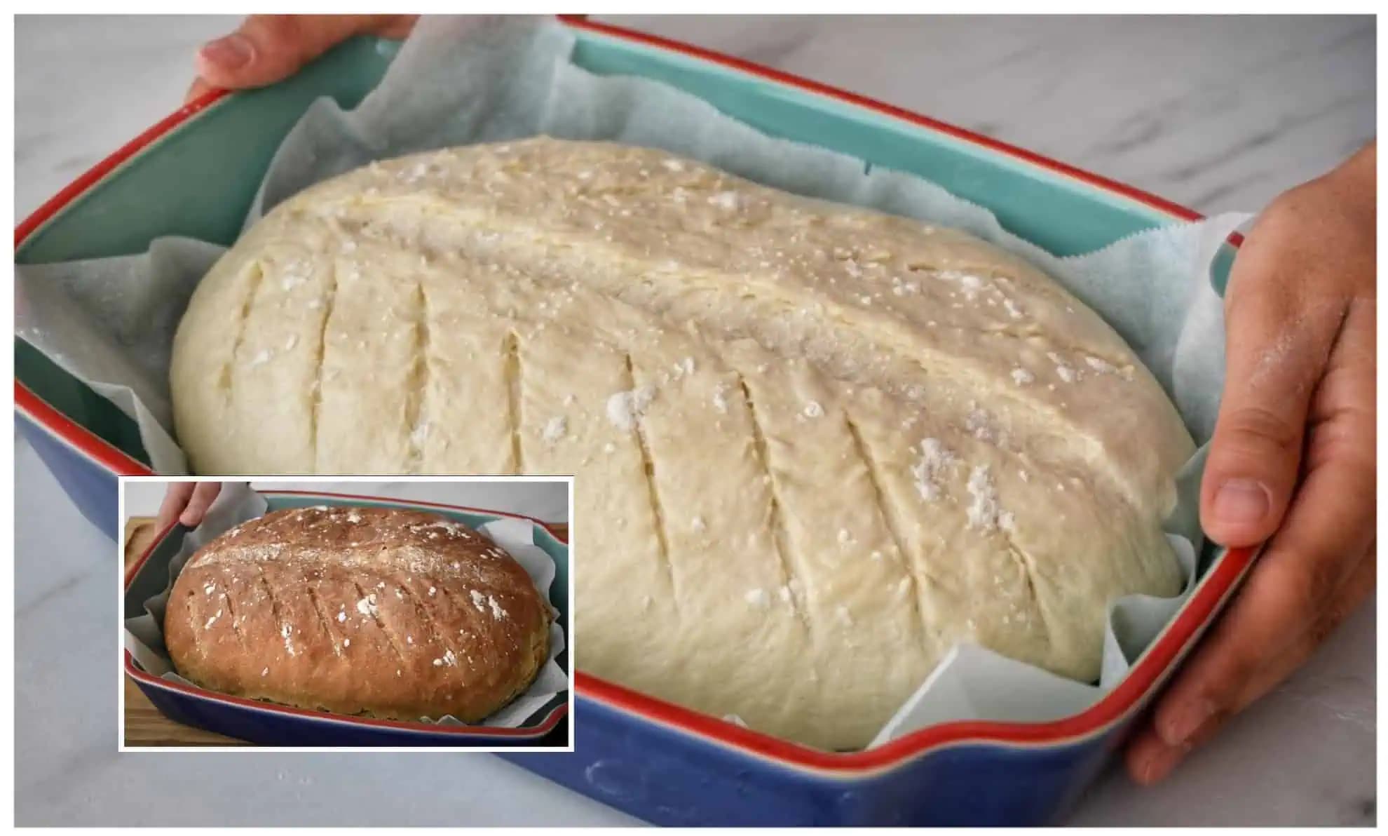 Lacný domáci chlebík, ktorý NEKYSNE: Pripnite si tento recept na chladničku, u nás sa pečie každý deň!