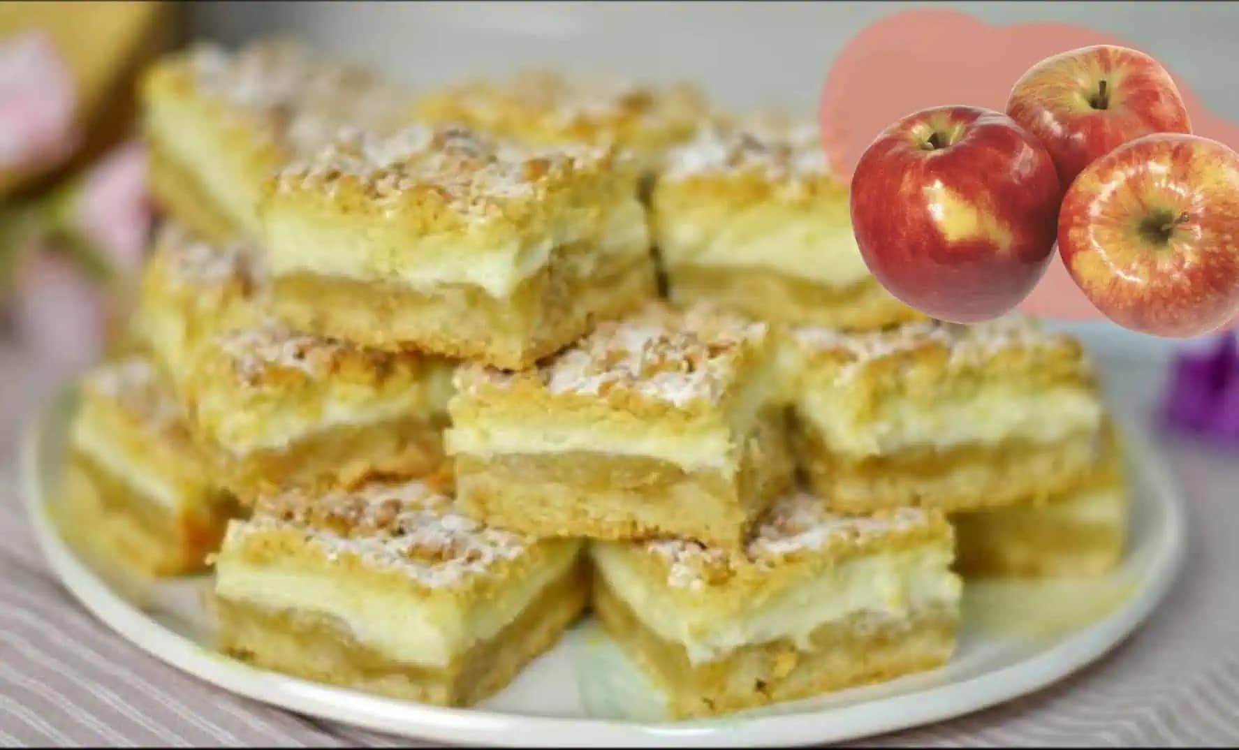 Babičkin strúhaný jablkový koláč s pudingom a škoricou: Toto je klenot každej rodinnej kuchárky!