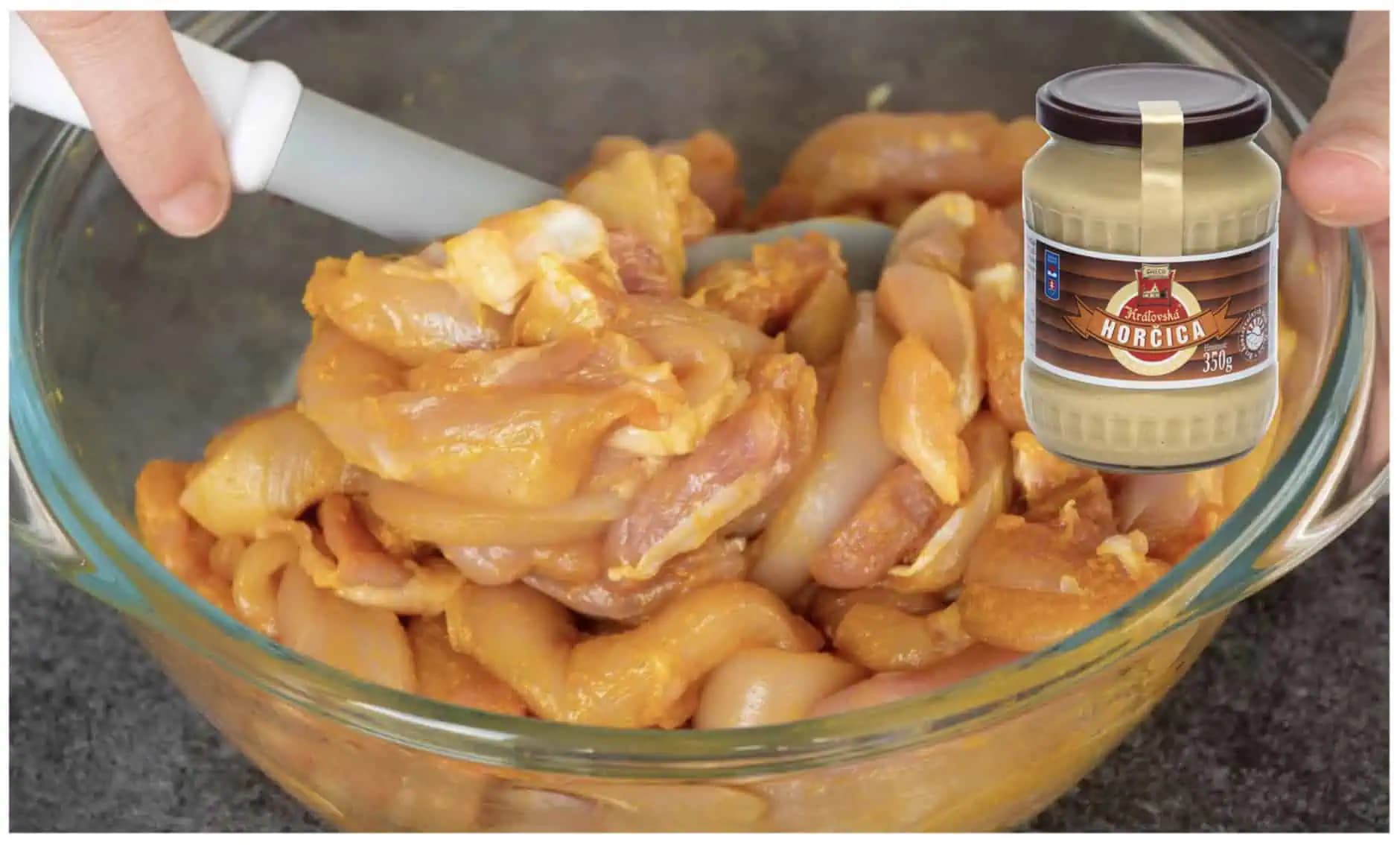 Kuracia MINÚTKA s horčicou a kyslou smotanou: Vynikajúca chuť a mäsko ostáva šťavnaté, celé tajomstvo je v tejto marináde!