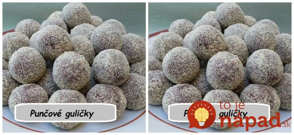 Ak máte radi punčové zákusky, toto si zamilujete: Rýchle punčové guličky bez pečenia – chuť jedna báseň!