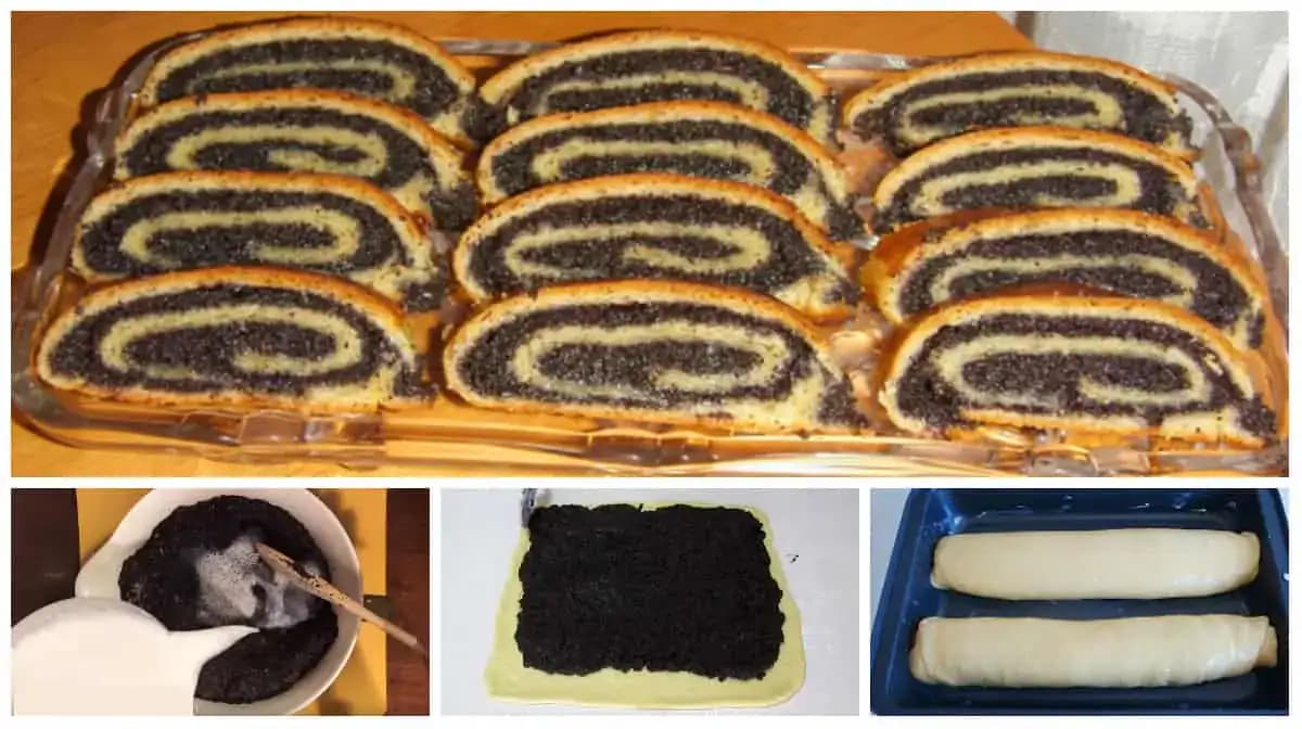 Makový závin pre lenivých (3 prísady na cesto): Takéto recepty milujem – žiadne kysnutie a hneď hotové, celá rodina ho doslova zbožňuje!