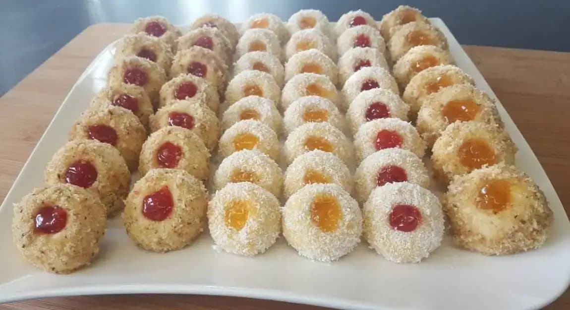 Krehké mandľové kolieska s marmeládou: Tento recept robím na Vianoce už 50 rokov, fantastická chuť a dlho vydržia!