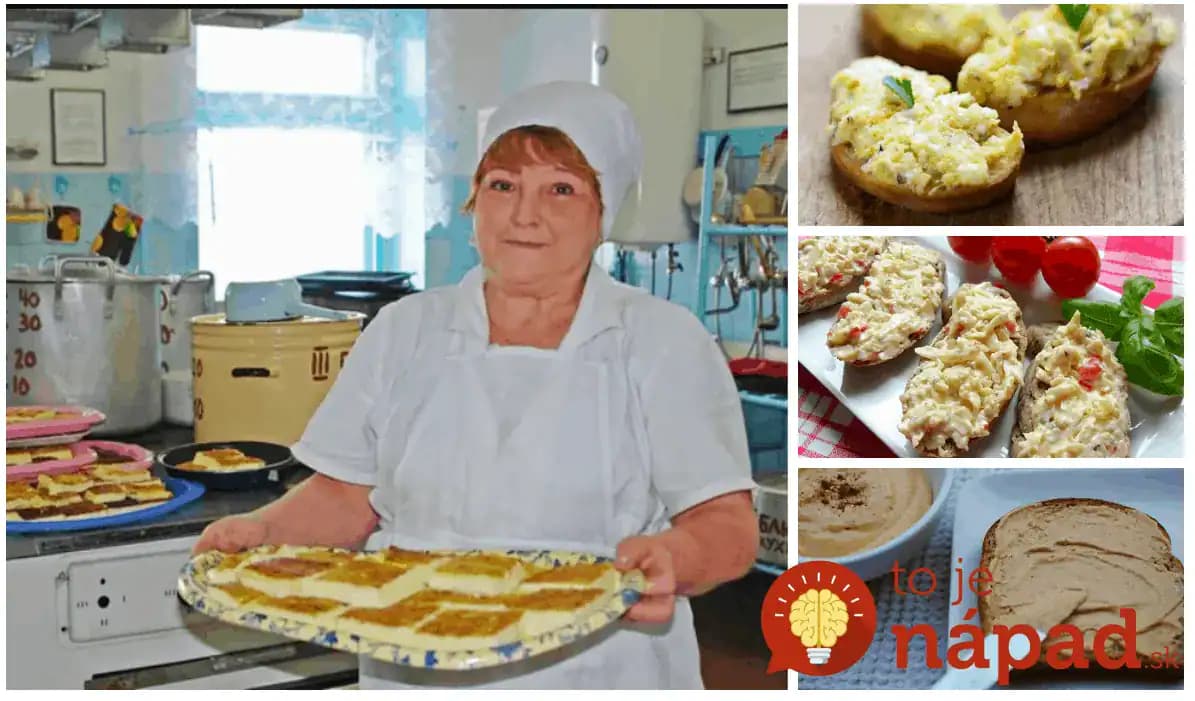 9 receptov na najlepšie nátierky zo škôlky, priamo od pani kuchárky: Sú také chutné, že ich deti pýtajú aj doma!