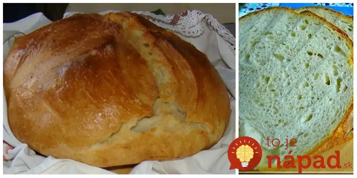 Lacný zemiakový chlieb našich babičiek – hotový je hneď: Starodávne cesto bez kysnutia, vydrží vám celé sviatky!