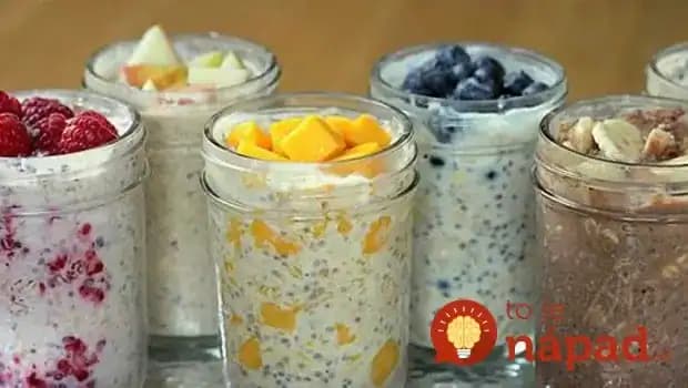 Lenivé ovsené vločky do pohára: Dajte si ich na raňajky a nebudete sa stačiť diviť, čo sa stane s vaším telom a zdravím