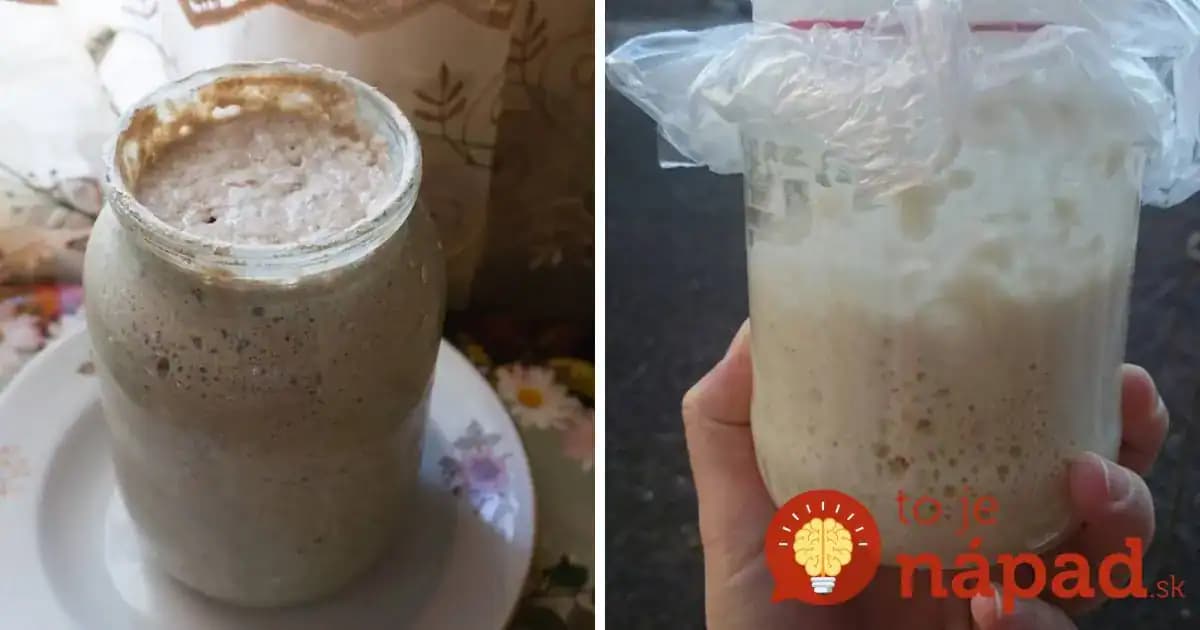 Zdravá náhrada droždia našich babičiek – domáci kvások: Keď zistíte, čo dokáže, už ho nikdy nedáte z ruky!