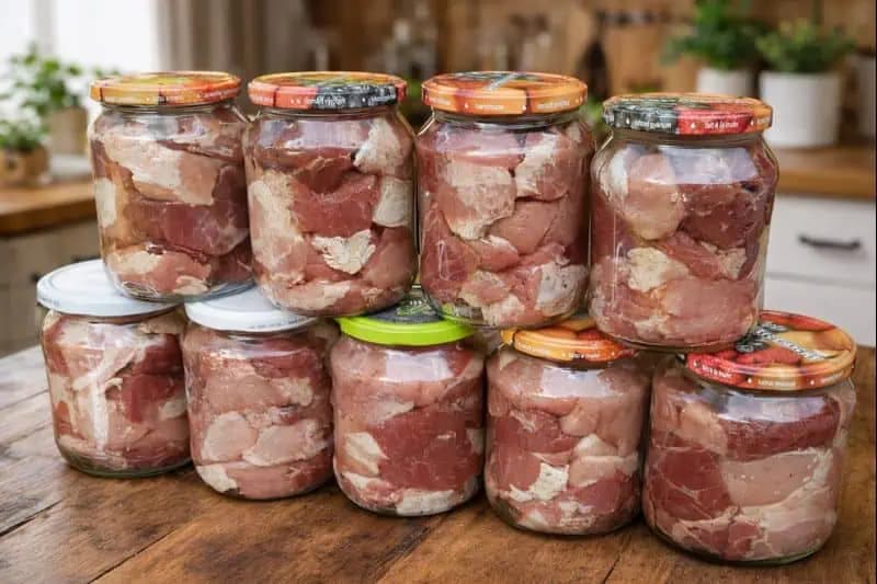 Domáca mäsová konzerva bez predvárania: Taká geniálna, že u nás sa vyjedá priamo z pohárov, netreba ani pečivo!