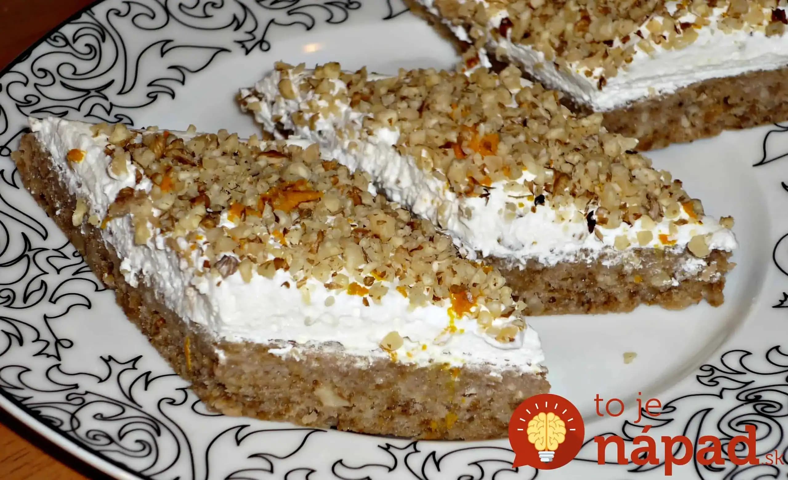 Bez jediného vajíčka: Orechové rezy z minerálky zachutia každému!