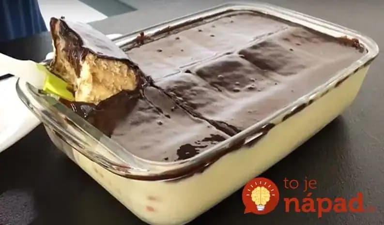 Neopísateľne chutný dezert zo Salka a obyčajných keksov: Za 20 minút hotový!