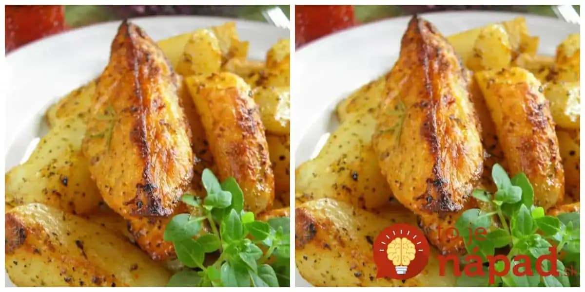 Všetci doma zisťovali, ako som piekla tie zemiaky, že sú tak fantastické: Stačí ich dať na plech s týmito prísadami a dobre zamiešať – lepšiu prílohu ste nejedli!