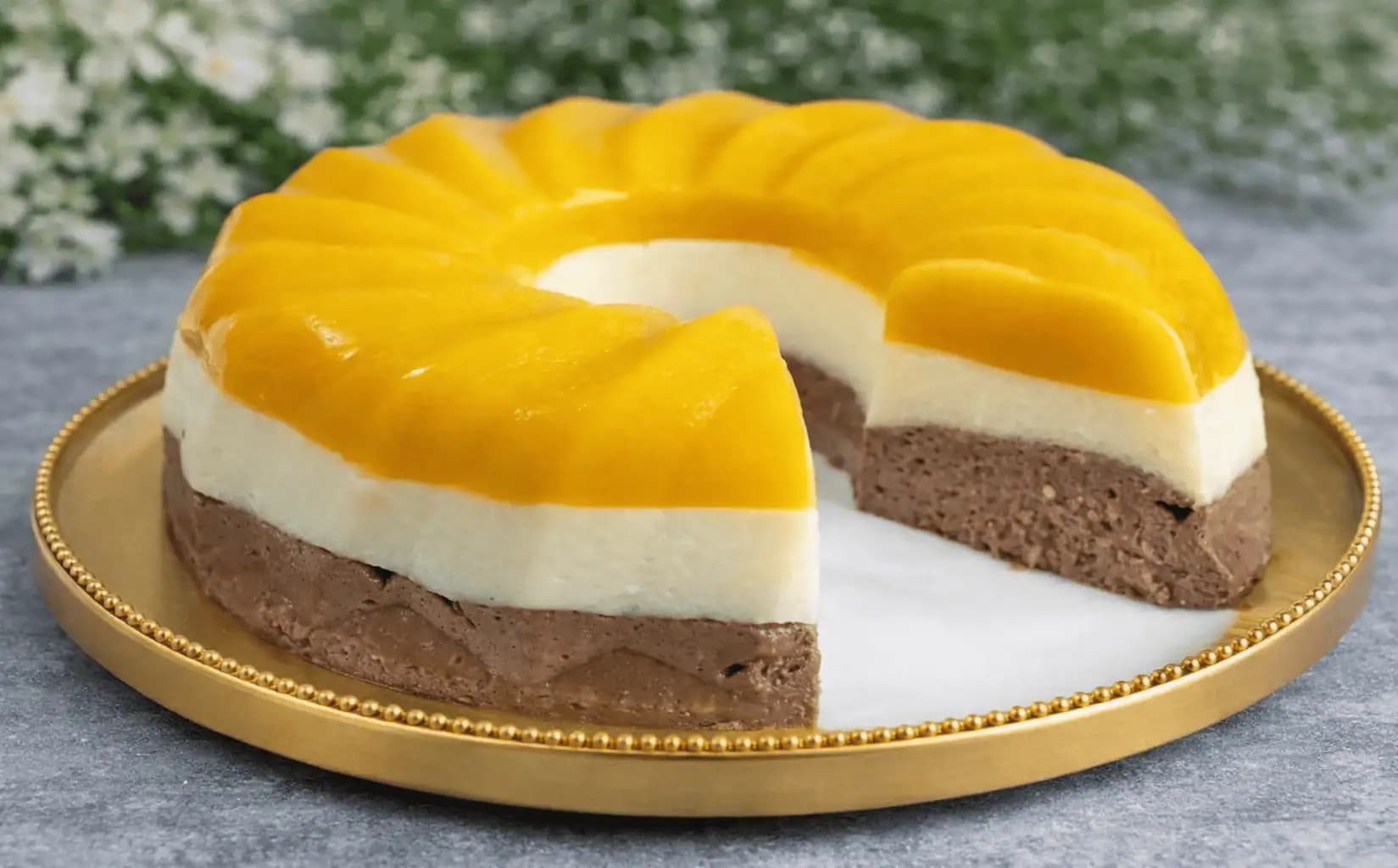 Fantastická torta 3 FARBY, pripravená bez pečenia a bez želatíny: Robím do dvoch foriem naraz, tak je vynikajúca!