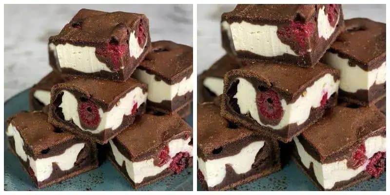 Najchutnejší tvarohový koláč, aký som kedy jedla: Čokoládové cesto s ovocím a jemnou tvarohovou plnkou!