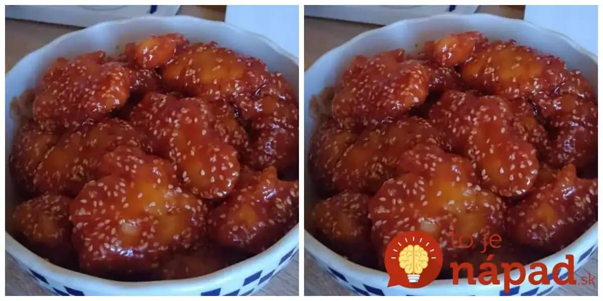 Čínske sladko-ostré kuriatko so sezamom, za minútku hotové: Omnoho jednoduchšie, ako si myslíte a strašne dobré!