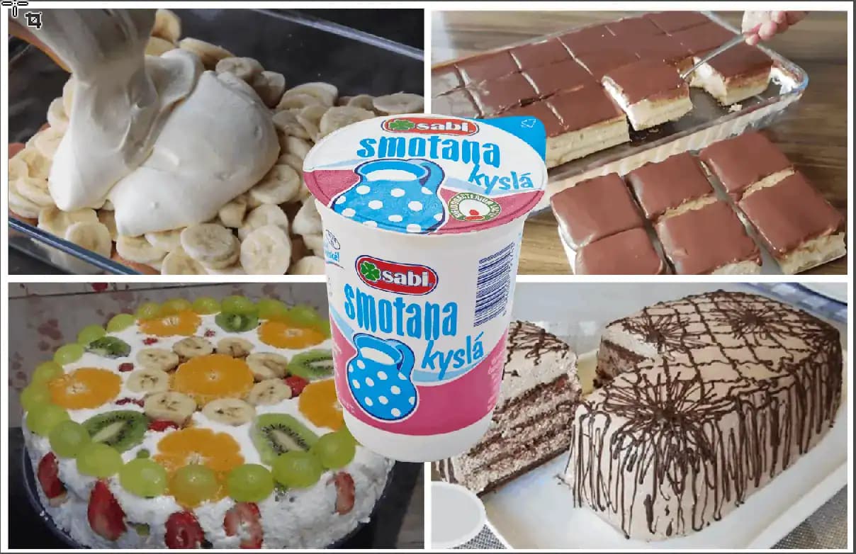 Už nikdy nebudete váhať, čo si dať ku kávičke: 21 receptov na rýchle dezerty z kyslej smotany, ktoré viete rýchlo pripraviť!