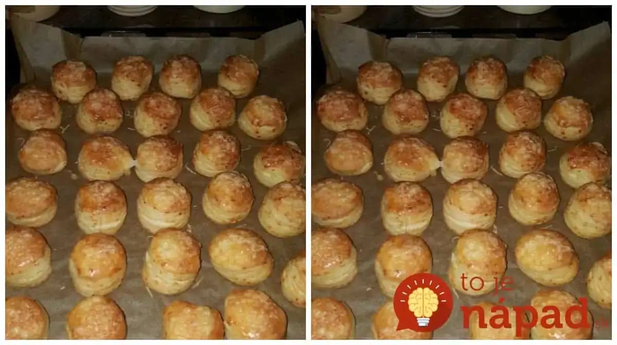 Syrové pagáčiky lenivej gazdinky: Zmiešajte, vykrojte a máte voľno, o všetko ostatné sa postará rúra!