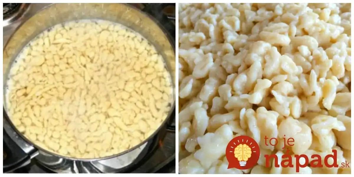 Iné halušky už ani nerobím: 5-minútové maďarské halušky bez zemiakov a vajec, chutia fantasticky!