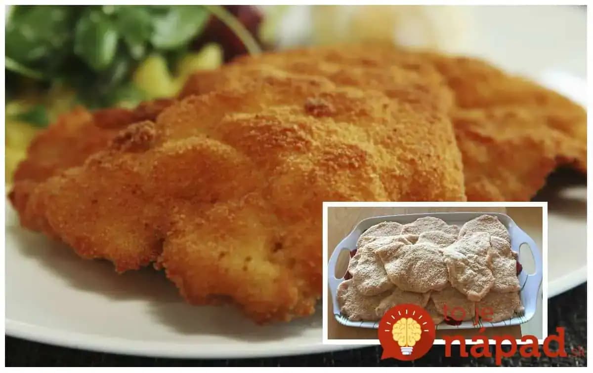 Finta, ako obaliť rezne tak, aby boli mäkučké a trojobal fantasticky nafúknutý!