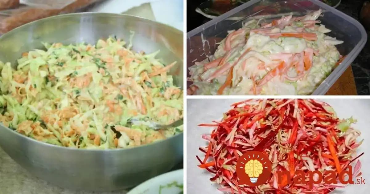 7 najlepších receptov na kapustové šaláty, ktorých príprava trvá len 5 minút!