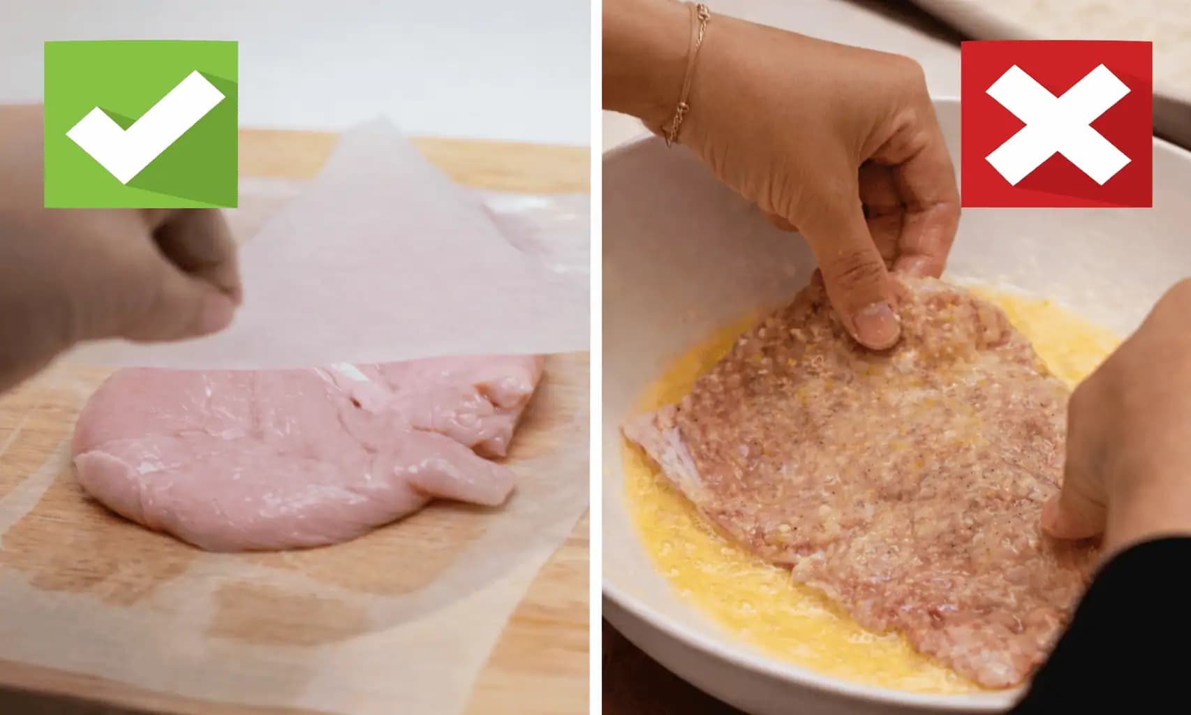 Ešte stále dávate rezne najskôr do múky a potom do vajec? Toto je stokrát lepšie – zlepšovák za všetky drobné!