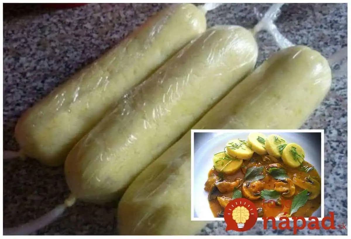 Neprekonateľná zemiaková knedľa ako pierko – rýchla, domáca a dokonalá: Kysnutú knedľu už nerobím, každý pýta len toto!