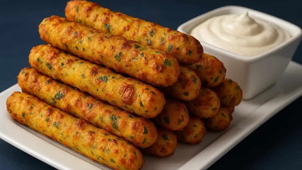 Chrumkavé domáce zemiakové tyčinky! Lepšie ako hranolky – zvonku chrumkavé, vnútri jemné!