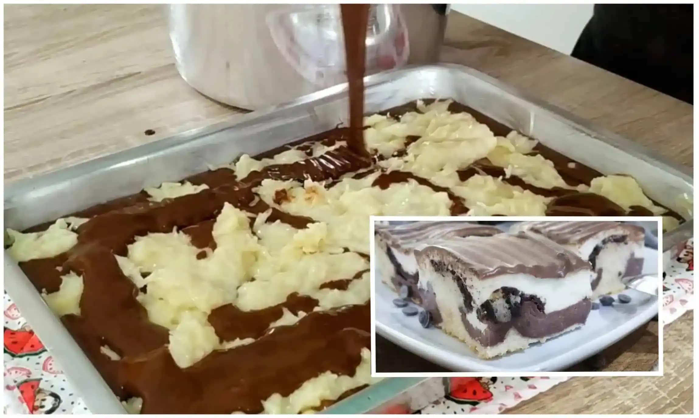 Prepadávaný koláč s kyslou smotanou: Pripravený je behom chvíľky, pečiem ho minimálne raz za týždeň!