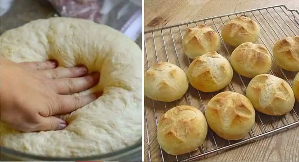 Rýchle a chrumkavé domáce žemle za 30 minút: Pekársky TRIK vďaka ktorému nemusíte čakať, kým vykysne cesto!