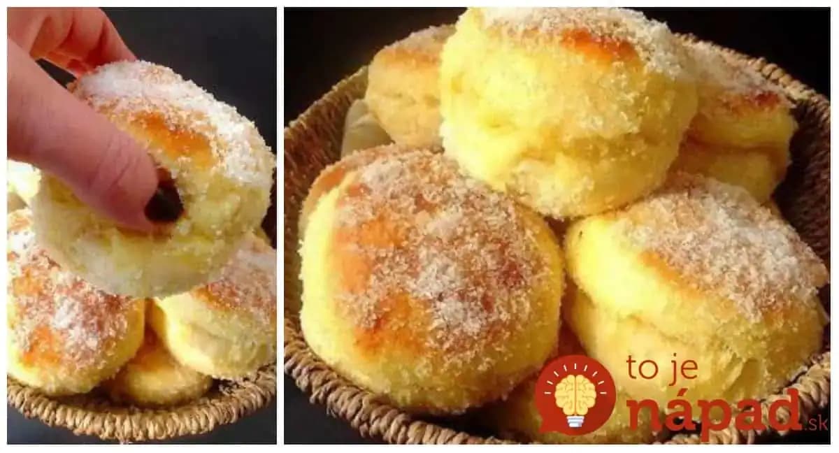 Z kysnutého cesta bez kysnutia: Mäkučké mini-buchtičky, ktoré sa rozpadajú na jazyku!