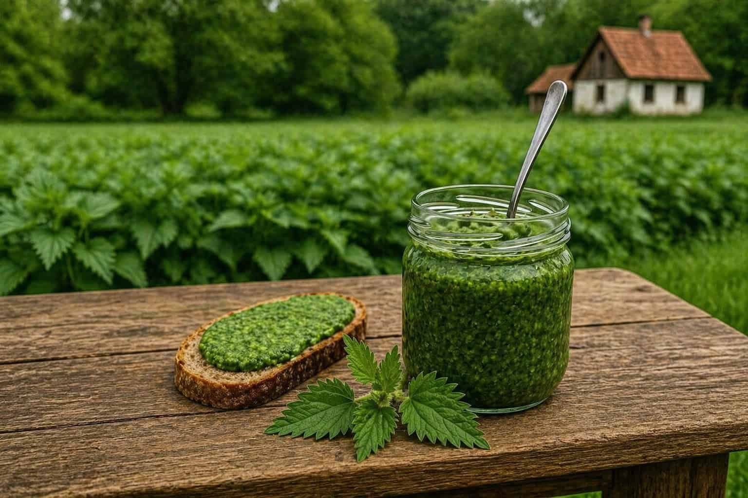 Mega chutné pesto z MLADEJ ŽIHĽAVY – nesmierne zdravé: 5 minút roboty a máte najlepšiu nátierku na chlebíčky!