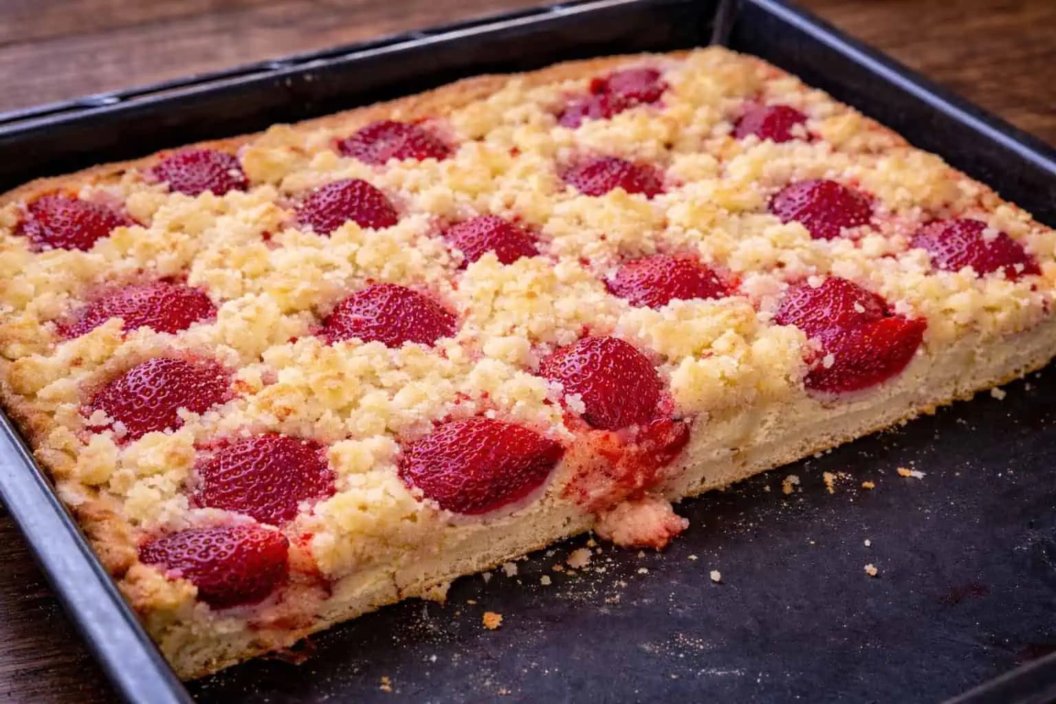 HRNČEKOVÝ tvarohový koláč pre lenivých: Všetko len nasypete na plech!