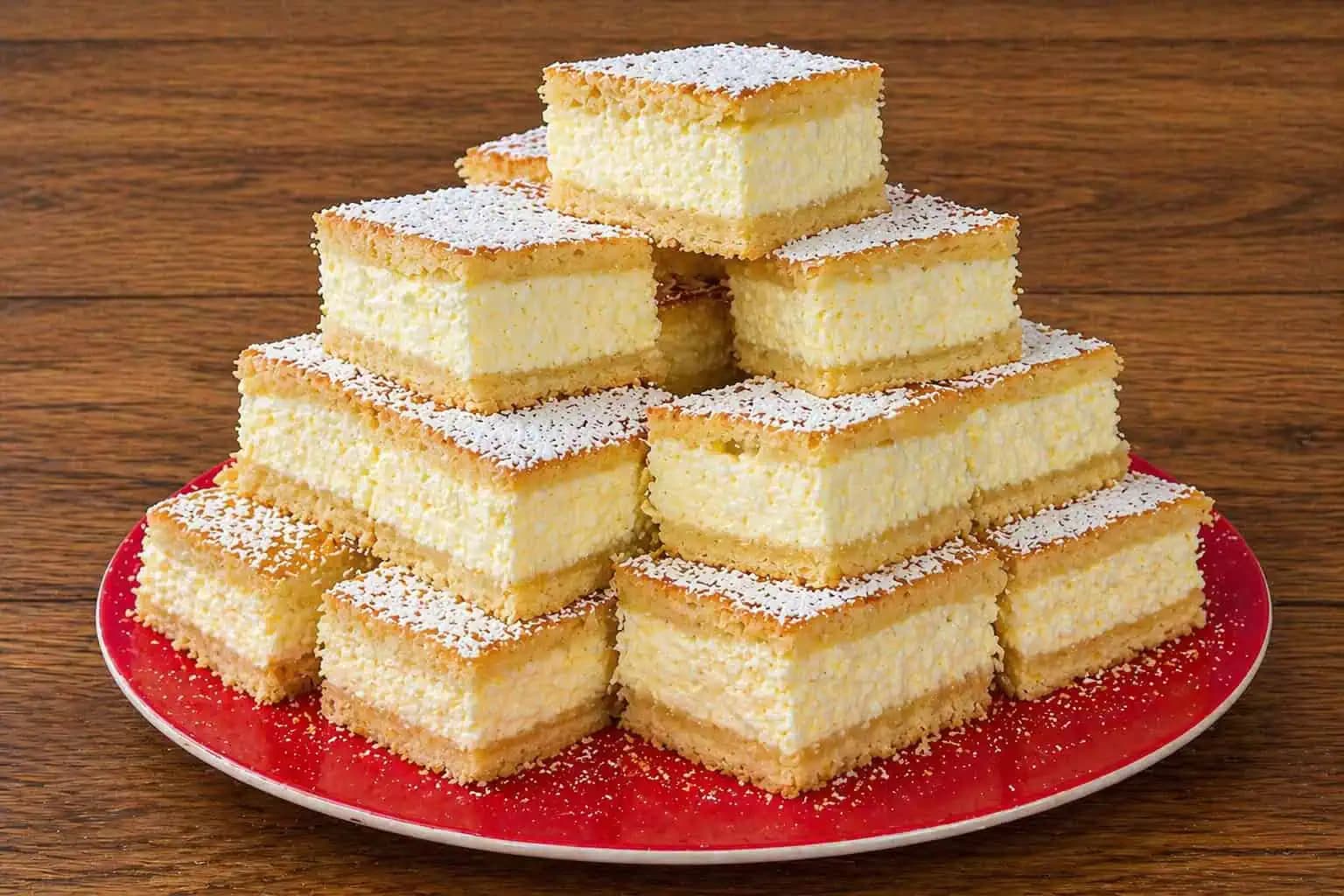 Jemný tvarohový koláč s MEGA vysokou plnkou: Chutí ako zmrzilna!