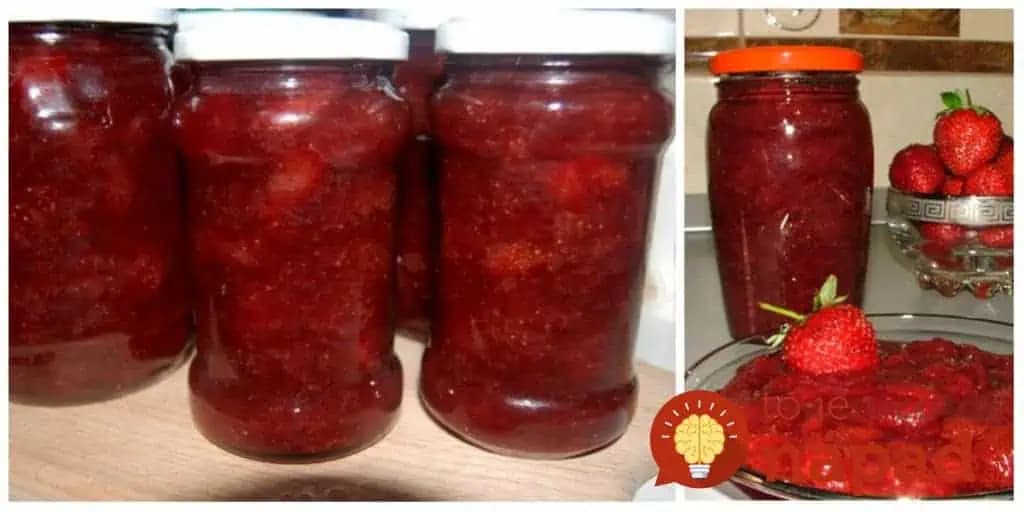 Toto je stokrát lepšie ako klasika s kryštálovým cukrom: Zdravý jahodový džem bez chémie a cukru, ktorý chutí fantasticky