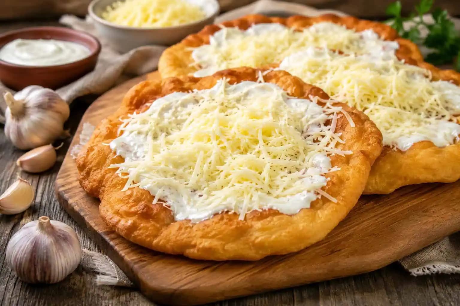 7-dňové langoše: Cesto vydrží v chladničke celý týždeň!
