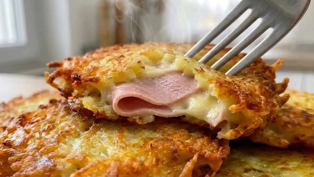 RÝCHLY OBED, hotový za 10 minút: Strúhané zemiaky, syr a šunka!