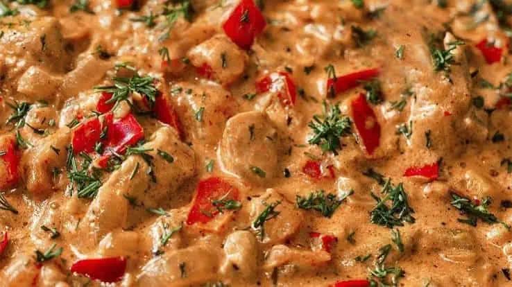 Kuracie prsia v smotanovej omáčke: Fantasticky chutné mäsko na minútkovú úpravu!