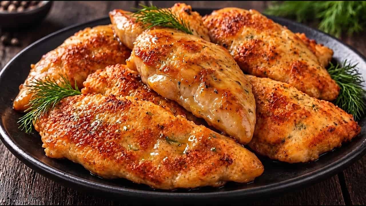 Nikdy som nejedol také chutné kuracie prsia! Jednoduchý a lacný recept od babičky, vďaka ktorému zostane mäso dokonale šťavnaté!