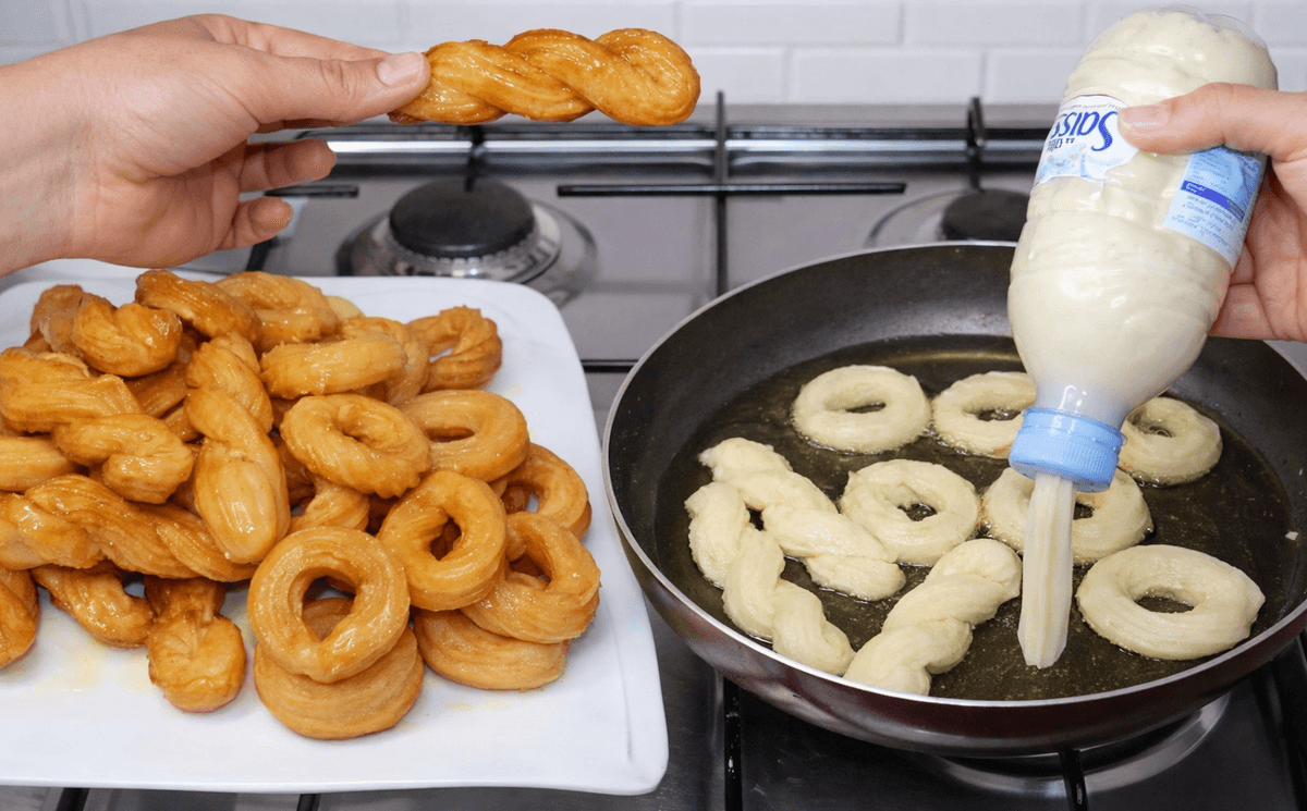 Venčeky z odpaľovaného cesta nemajú šancu: Potrebujete 2 poháre vody, 2 poháre múky a fľašu – táto maškrta bude mať najväčší úspech!