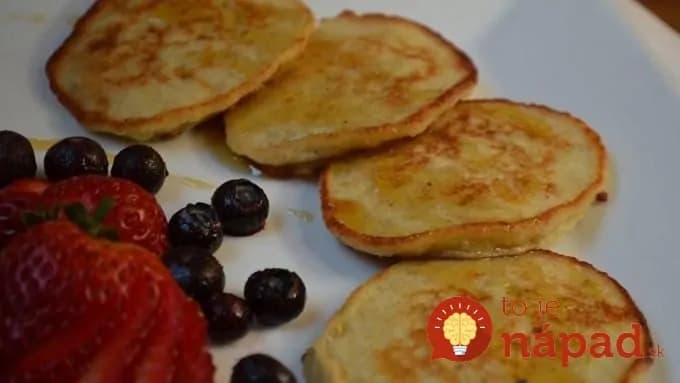 Zdravé lievance z 3 ingrediencií