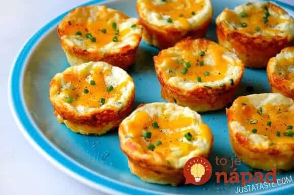 Fotopostup: Nadýchané muffiny so zvyšnej zemiakovej kaše