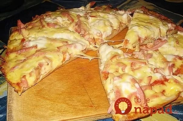 Superrýchla pizza z panvice