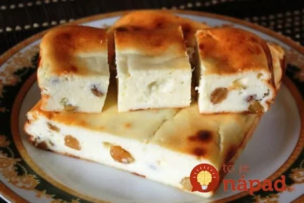 Rýchly tvarohový koláč